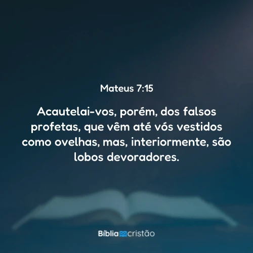 Mateus 7:15