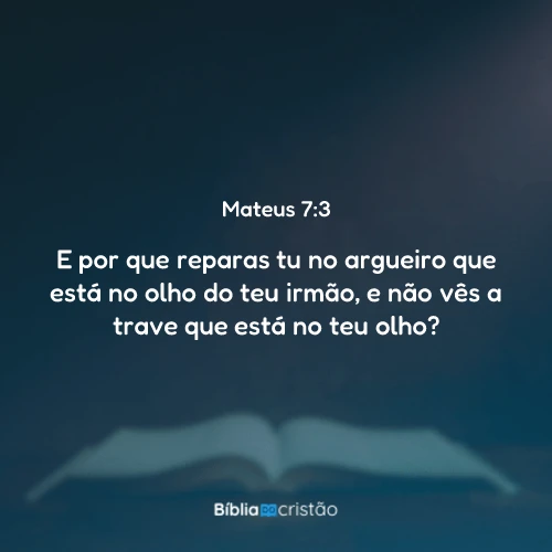 Mateus 7:3