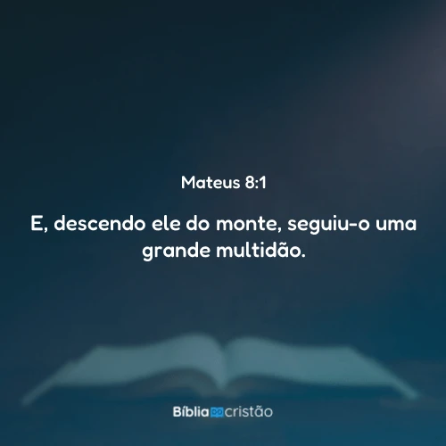 Mateus 8:1