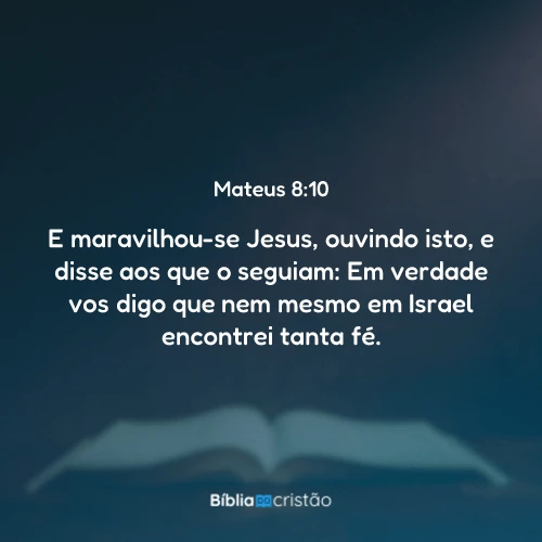 Mateus 8:10