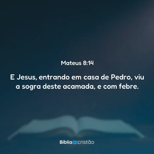 Mateus 8:14