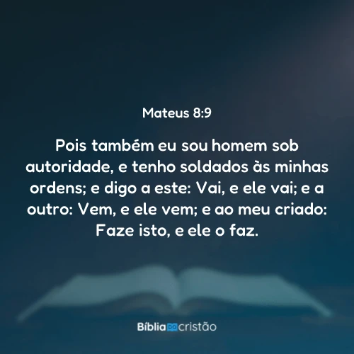 Mateus 8:9