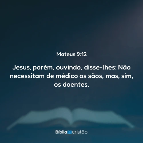 Mateus 9:12