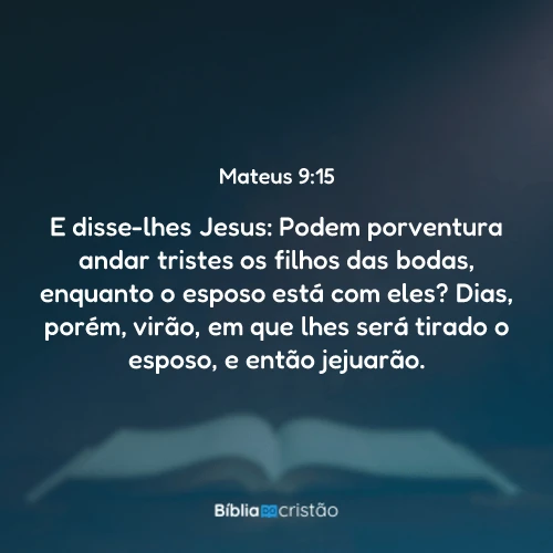 Mateus 9:15
