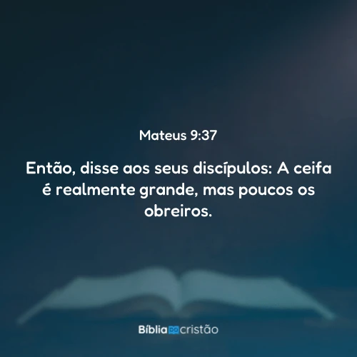 Mateus 9:37