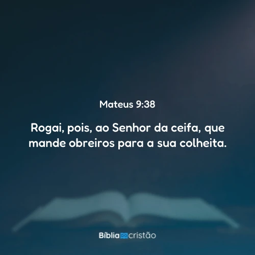 Mateus 9:38