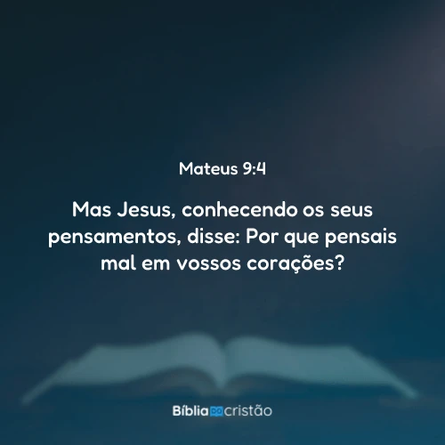 Mateus 9:4