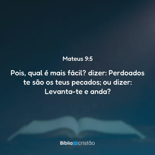 Mateus 9:5