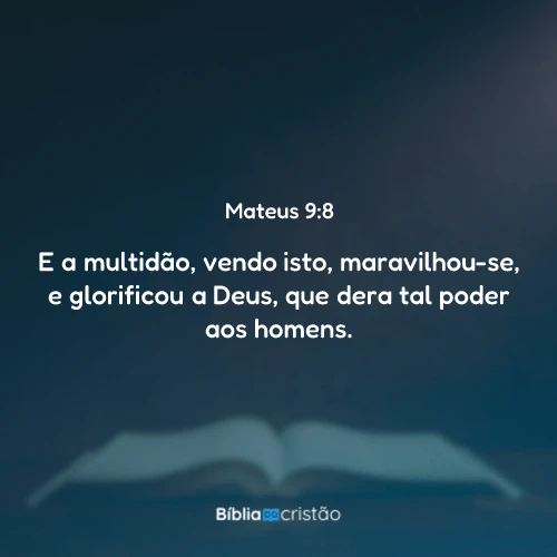 Mateus 9:8