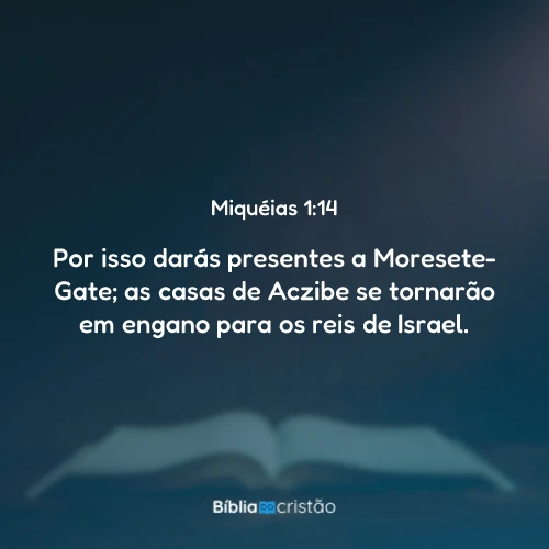 Miquéias 1:14