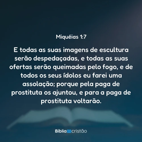 Miquéias 1:7