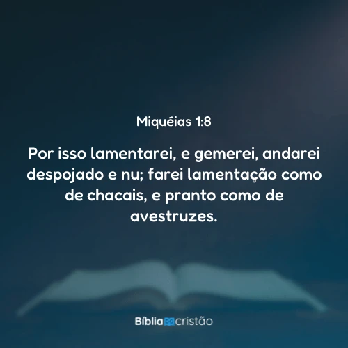 Miquéias 1:8