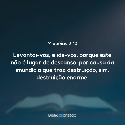 Miquéias 2:10