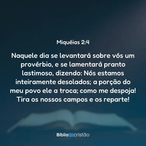 Miquéias 2:4
