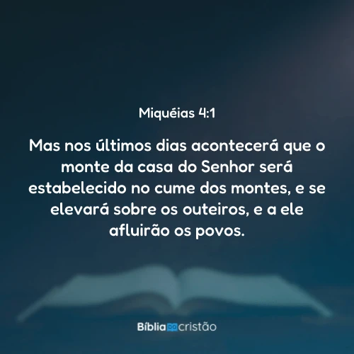Miquéias 4:1