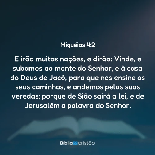Miquéias 4:2