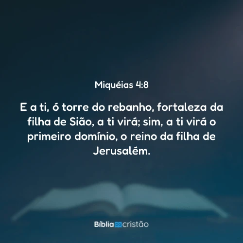 Miquéias 4:8
