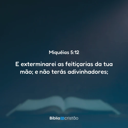 Miquéias 5:12