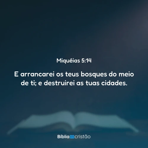 Miquéias 5:14