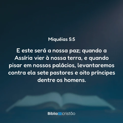 Miquéias 5:5