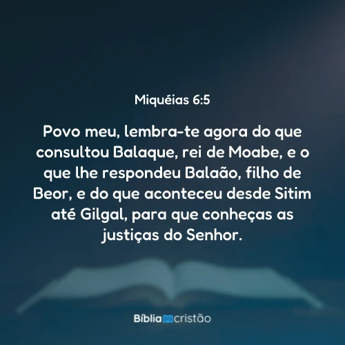 Miquéias 6:5