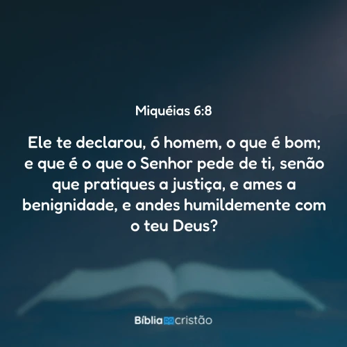 Miquéias 6:8