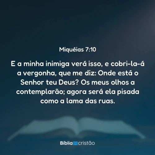 Miquéias 7:10