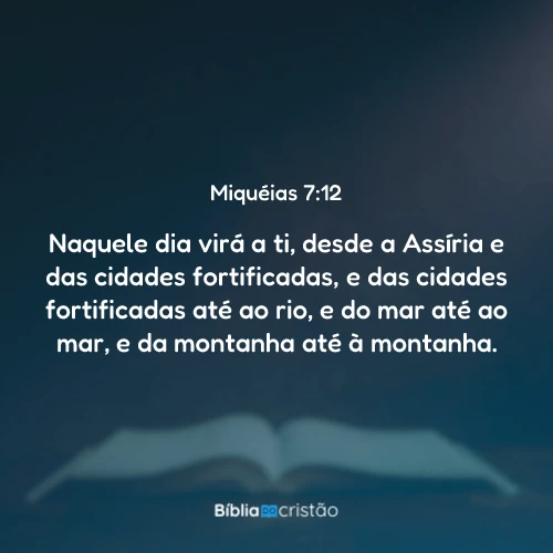 Miquéias 7:12