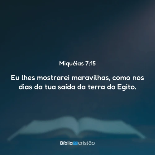 Miquéias 7:15