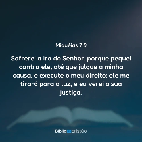 Miquéias 7:9