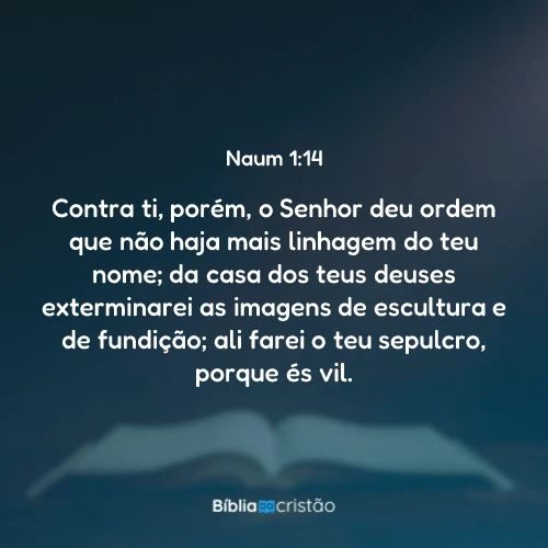 Naum 1:14