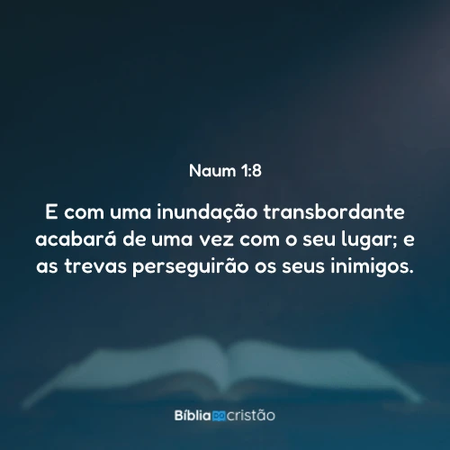 Naum 1:8