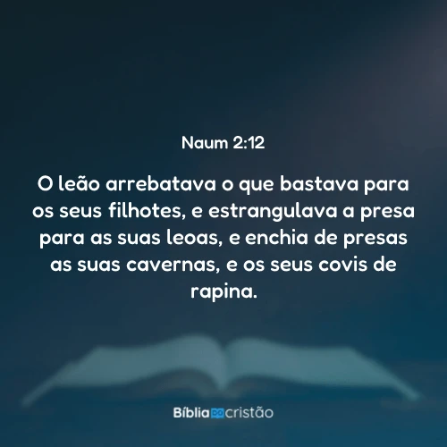 Naum 2:12