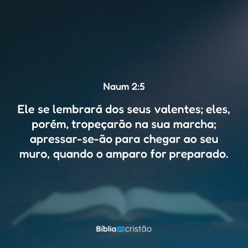 Naum 2:5