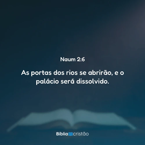 Naum 2:6