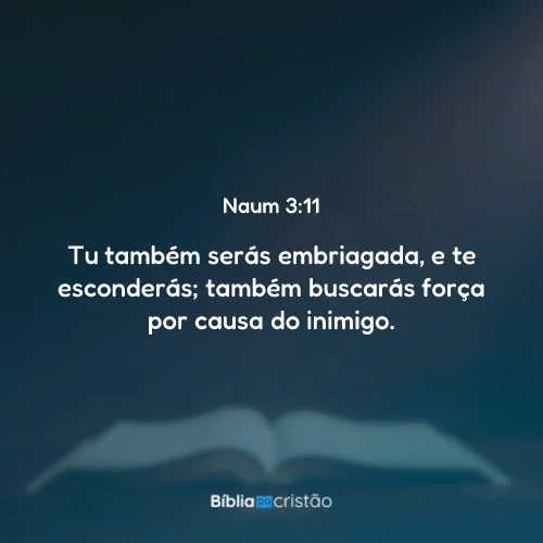 Naum 3:11