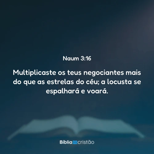 Naum 3:16