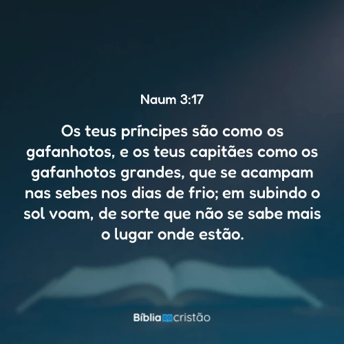 Naum 3:17