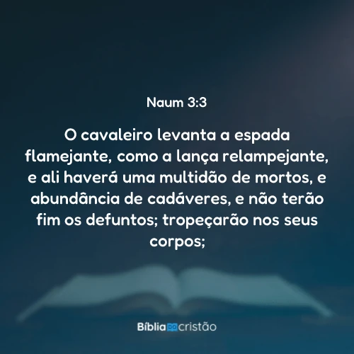 Naum 3:3
