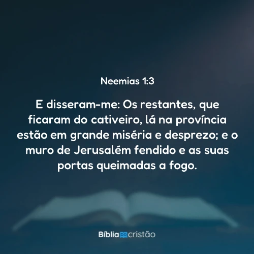 Neemias 1:3