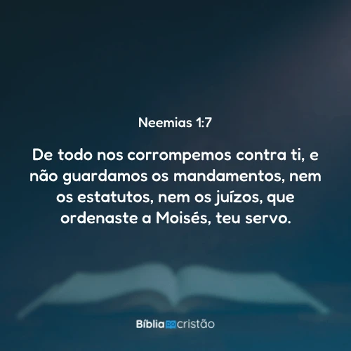Neemias 1:7