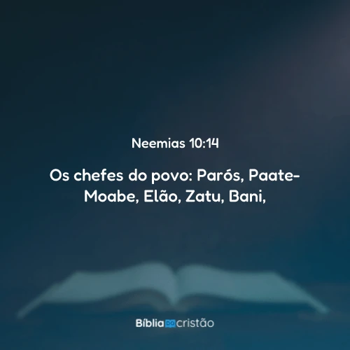 Neemias 10:14