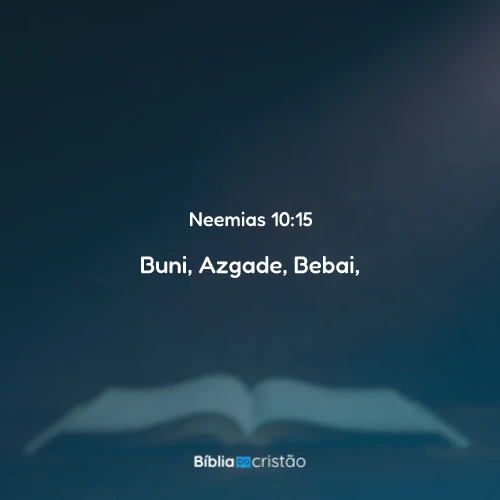 Neemias 10:15