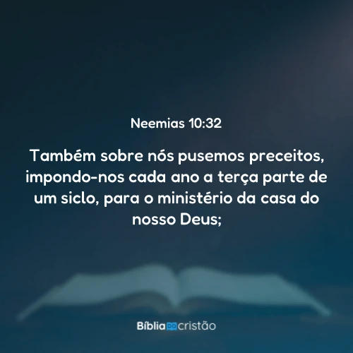 Neemias 10:32
