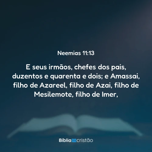 Neemias 11:13
