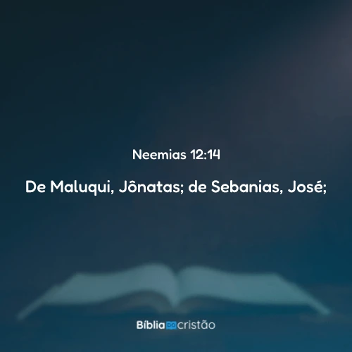 Neemias 12:14