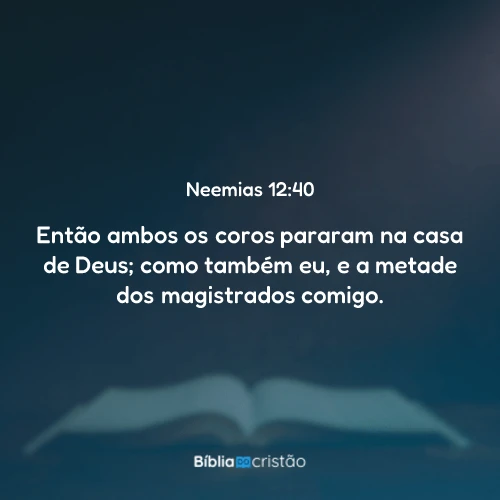 Neemias 12:40