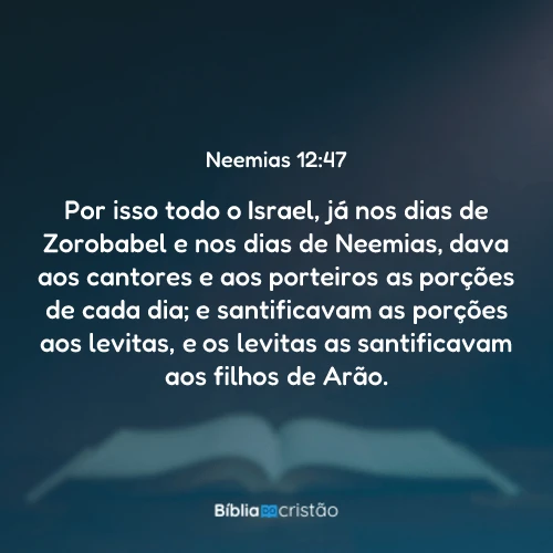 Neemias 12:47
