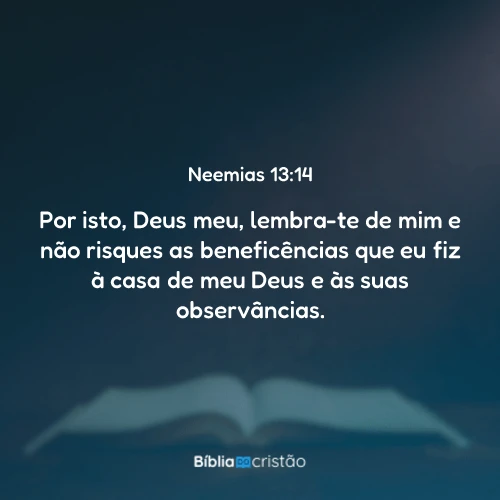 Neemias 13:14