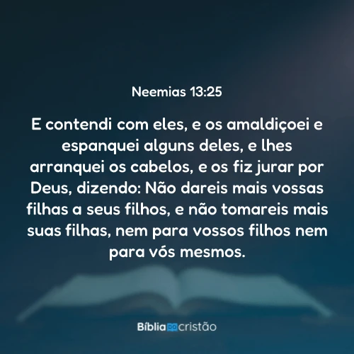 Neemias 13:25